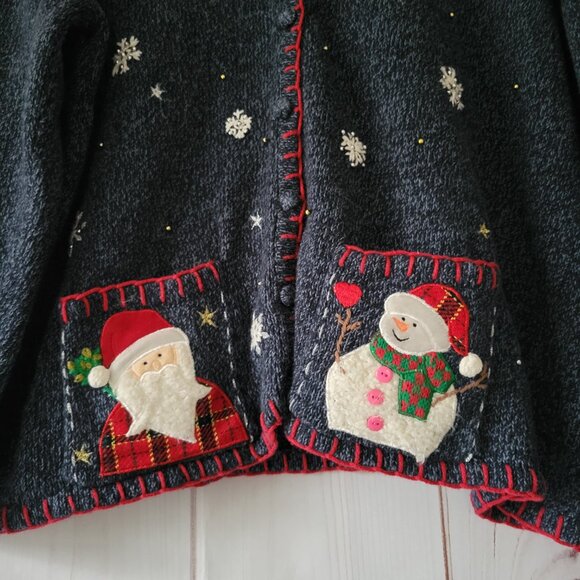 Vintage Designers Originals Studio Joy Women’s XL Button-down Cardigan Sweater - Picture 2 of 9